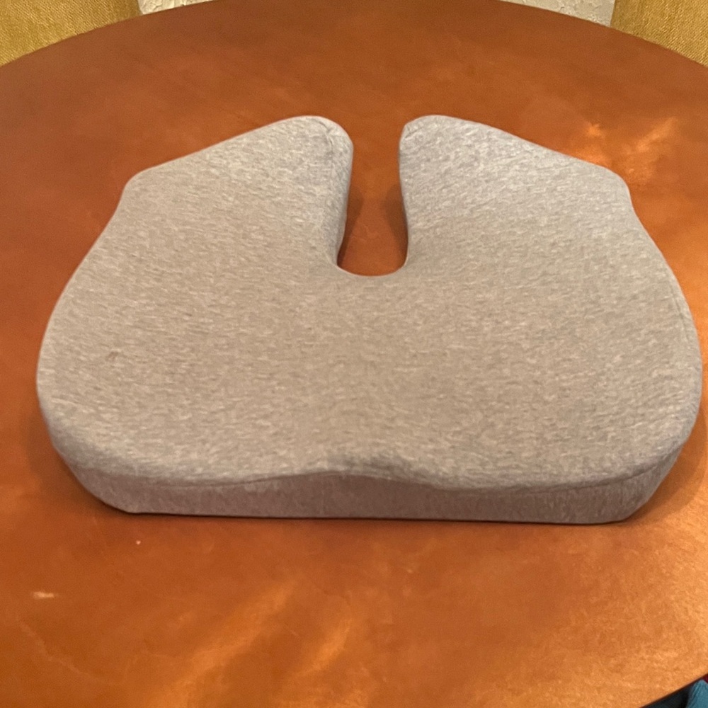 Gray Memory Foam Seat Cushion